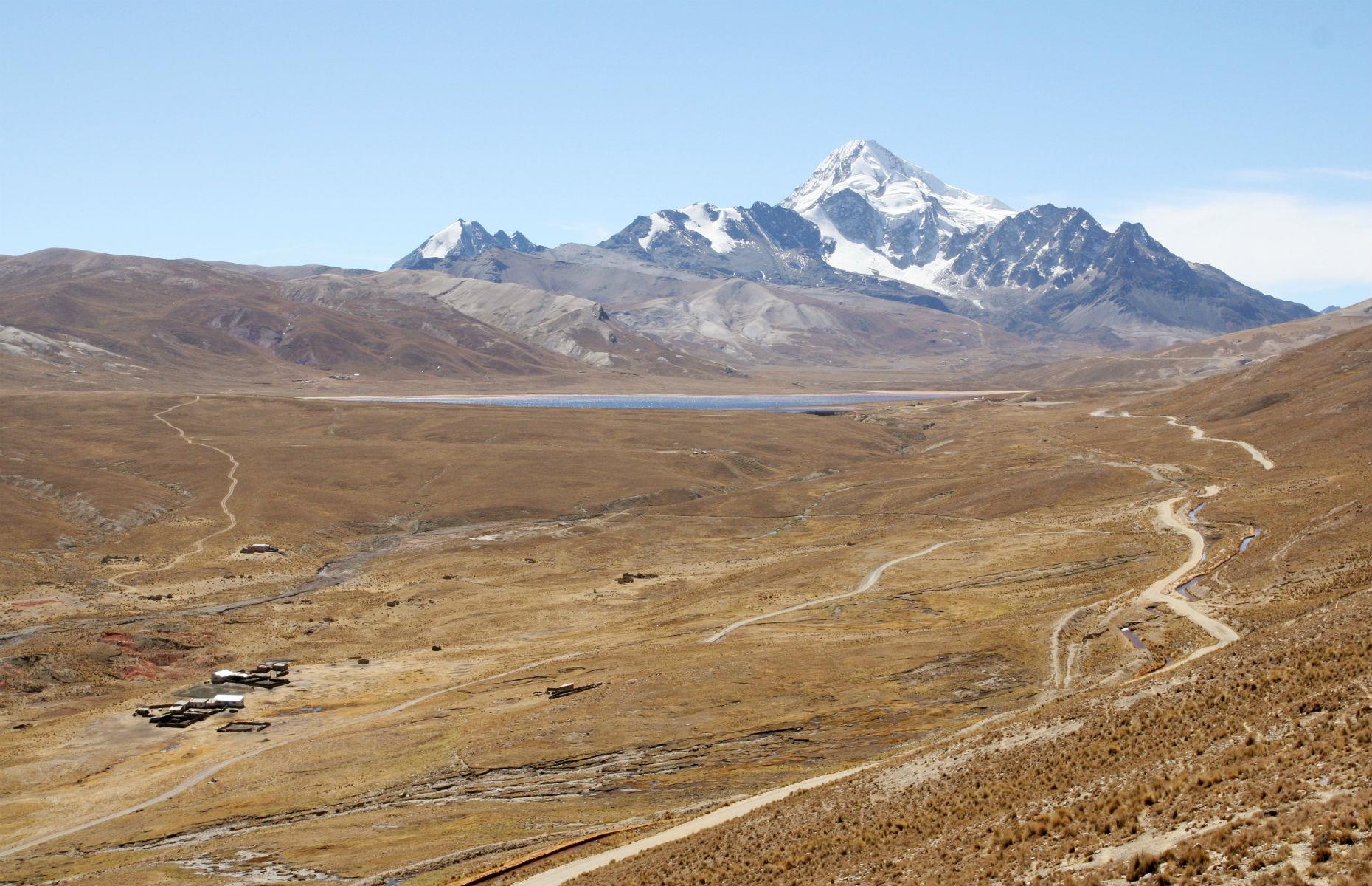 The Chacaltaya Glacier, Bolivia